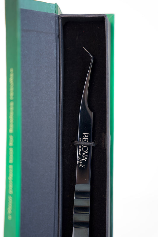 L-bend tweezers Belova Lash