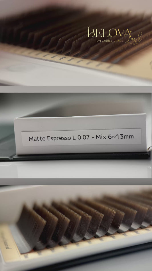 Eyelashes for extension Bend L